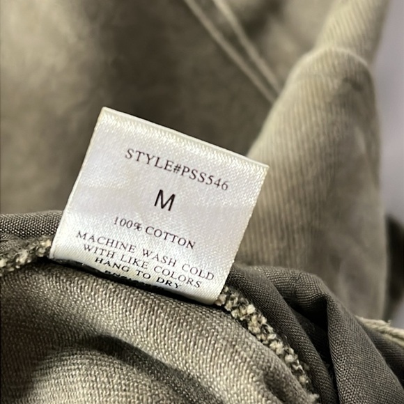 NWT Pretty Garbage Army Green Denim Cargo Skirt - Picture 4 of 4